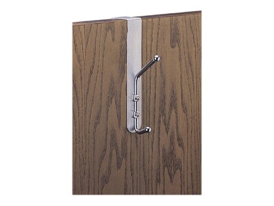 Safco Over-Panel Hook, Silver, Metal (4166)