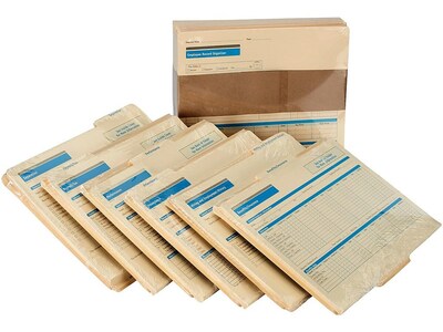 ComplyRight Personnel Folder, 6-Part , 25 Forms/Pack (A1175)