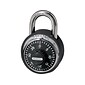 Master Lock 3-Digit Combination Padlock, 12/Pack