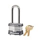 Master Commercial Lock Key Padlock, 4/Box (3DLHCOM)