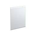 Azar Sign Holders, 8.5 x 11, Clear Acrylic, 10/Pack (162714)