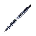 Pilot B2P Bottle 2 Pen Retractable Gel Pens, Fine Point, Black Ink, Dozen (31600)