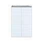 TOPS Second Nature Steno Pad, 6" x 9", Gregg Ruled, White, 80 Sheets/Pad (TOP 74688)