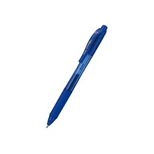 Pentel EnerGel-X RollerGel Retractable Gel Pens, Medium Point, Blue Ink, Dozen (BL107-C)