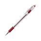 Pentel R.S.V.P. Ballpoint Pens, Fine Point, Red Ink, Dozen (BK90-B)