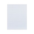 Ampad Graph Pad, 8.5 x 11, Graph Ruled, White, 40 Sheets/Pad (22-026)