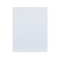 Ampad Graph Pad, 8.5" x 11", Graph Ruled, White, 40 Sheets/Pad (22-026)