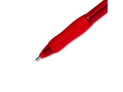 Paper Mate Profile Retractable Ballpoint Pen, Bold Point, Red Ink, Dozen (89467)