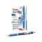 Pentel EnerGel Deluxe RTX Retractable Gel Pens, Needle Tip Medium Point, Blue Ink, Dozen (BLN77-C)