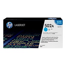 HP 502A Cyan Standard Yield Toner Cartridge (Q6471A)