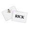 C-Line ID Badge Holders, Clear, 50/Box (95743)