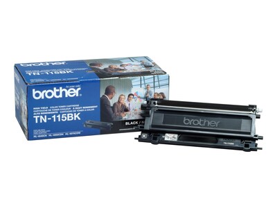 Brother TN-115 Black High Yield Toner Cartridge (TN115BK)