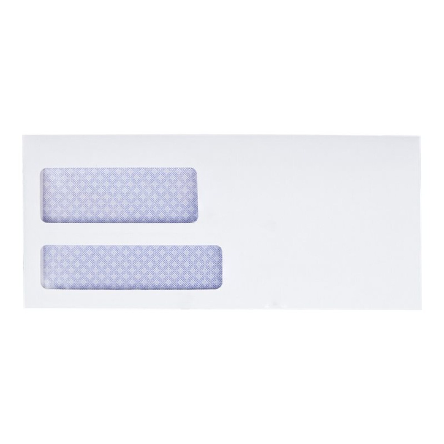 Quality Park Reveal-N-Seal Security Tinted #9 Double Window Envelopes, 3 7/8 x 8 7/8, White Wove, 500/Box (QUA67529)