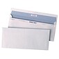 Quality Park Reveal-N-Seal Security Tinted #10 Business Envelopes, 4 1/8" x 9 1/2", White Wove, 500/Box (QUA67218)