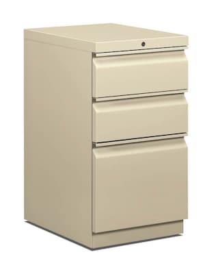 HON Pedestal File, Box/Box/File, 20D, Putty (BSXHBMP2BL)