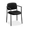 HON Scatter Fabric Stacking Guest Chair, Fixed Arms, Black (BSXVL616VA10)