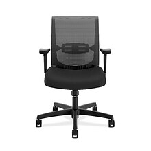 HON Convergence Mesh Back Fabric Task Chair, Black (LIBCONV)