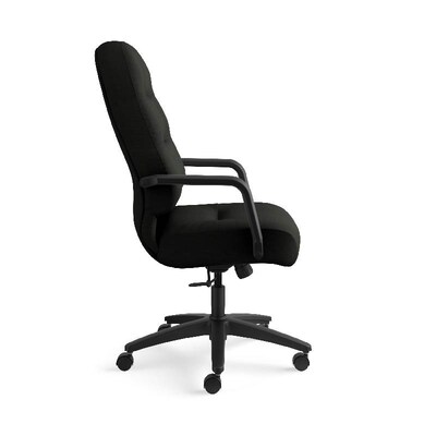 HON Pillow-Soft Leather Executive Chair, Black (HON2091SR11T)