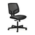 HON Volt Mesh Back Leather Computer and Desk Chair, Black (H5711.SB11.T)