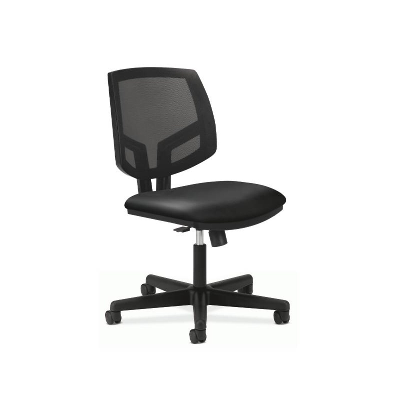 HON Volt Mesh Back Leather Task Chair, Black (HON5713SB11T)