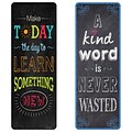 Creative Teaching Press Chalk It Up!  Motivational Quotes Bookmarks, 30 Per Pack, 6 Packs (CTP0445)