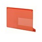 Smead End Tab Poly Outguides, Two Pocket, Bottom Position Tab, Letter Size, Red, 25/Box (61950)