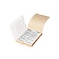 Smead Bottom Tab Filing Dividers with Fasteners, Letter Size, Manila, 50/Pack (35600)