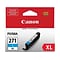 Canon 271 Cyan High Yield Ink Cartridge (0337C001)