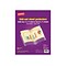 Staples Heavyweight Fold-Out Sheet Protectors, 11 x 17, Clear, 5/Pack (15937-CC)