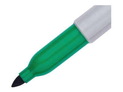 Sharpie Permanent Marker, Fine Tip, Green (30004)