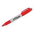 Sharpie Super Permanent Marker, Fine Tip, Red, Dozen (33002)