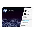 HP 87A Black Standard Yield Toner Cartridge, print up to 8550 pages