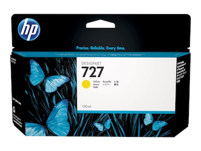 HP 727 Yellow Standard Yield Ink Cartridge (B3P21A)