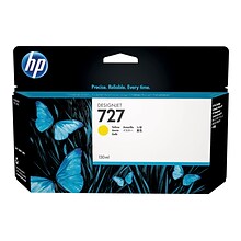 HP 727 Yellow Standard Yield Ink Cartridge (B3P21A)