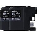 Brother LC1032PKS Black High Yield Ink Cartridge, 2/Pack