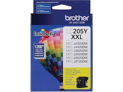 Brother LC205 Yellow Extra High Yield Ink  Cartridge