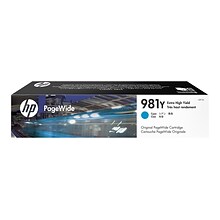 HP 981Y Cyan Extra High Yield Ink Cartridge (L0R13A)