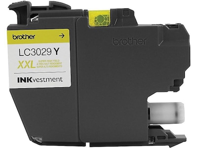 Brother LC3029Y Yellow Extra High Yield Ink   Cartridge