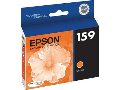 Epson T159 Ultrachrome Orange Standard Yield Ink Cartridge