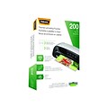 Fellowes Thermal Laminating Pouches, Letter Size, 5 Mil, 200/Pack (5743601)