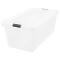 IRIS 91 Qt. Storage Box, Clear (CB-80)