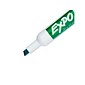 Expo Dry Erase Markers, Chisel Tip, Green, 12/Pack (80004)