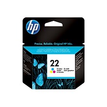 HP 22 Tri-Color Standard Yield Ink Cartridge (C9352AN#140)