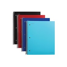 Staples Premium 1-Subject Notebook, 8.5 x 11, Graph Ruled, 100 Sheets, Assorted Colors (25855M)