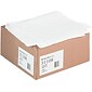 Tatco 108"W x 54"D Solid Table Covers White 20/Carton (31108)
