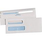 Quality Park Redi-Seal Security Tinted #8 5/8 Double Window Envelopes, 3-5/8" x 8-5/8", White, 500/Box (QUA24539)