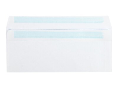 Quality Park Redi-Seal Security Tinted #8 5/8 Double Window Envelopes, 3-5/8" x 8-5/8", White, 500/Box (QUA24539)