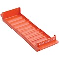 MMF Industries Porta-Count Tray, 1 Compartment, Orange (212082516)