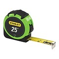 Stanley High Visibility 25 Tape Measure, Polymer (30-305)