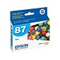 Epson T87 Ultrachrome Cyan Standard Yield Ink Cartridge